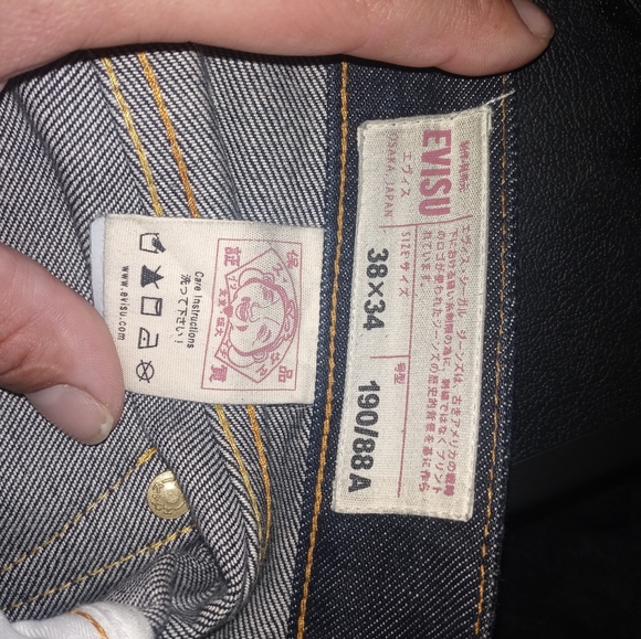 Evisu Men's Year of the Rat Carrot Fit Jeans - Picture 8 of 12